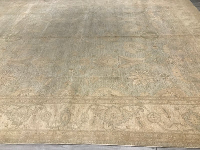 Pakistan Ziegler Hand Knotted Wool 9x12