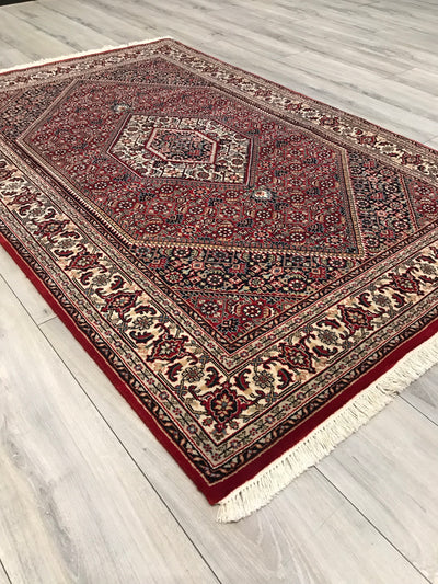 India Bidjar Hand Knotted Wool 4x6