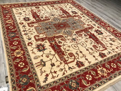 Pakistan Ziegler Hand Knotted Wool 8x10