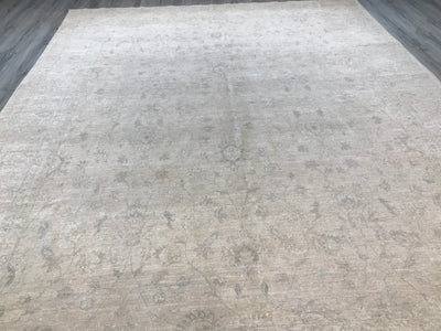 Pakistan Ziegler Hand Knotted Wool 9x12