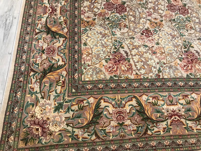 Pakistan Fine Tabriz Hand Knotted 10x14