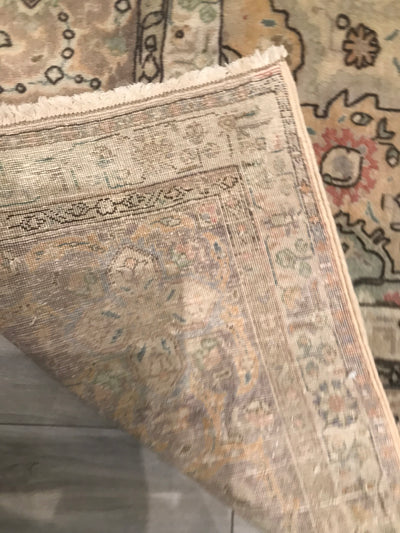 Persian Old Tabriz Hand Knotted Wool 10x13