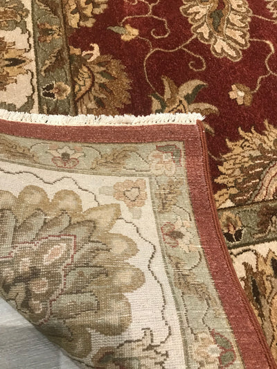 India Chobi Hand Knotted Wool 9x12