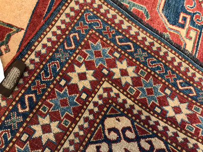 Pakistan Kazak Hand Knotted Wool 7x9