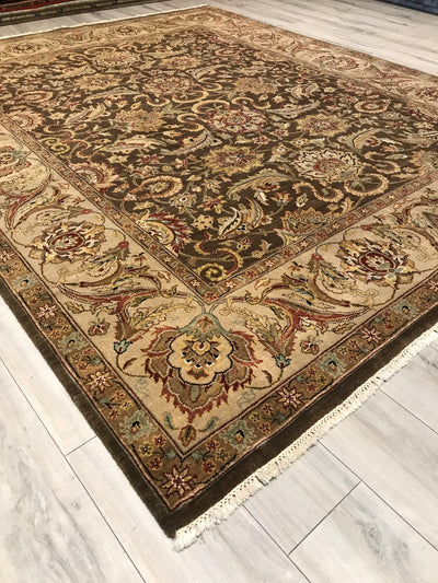 India Dimora Hand Knotted Wool 8x10