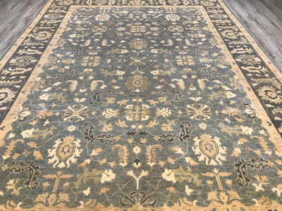 Pakistan Ziegler Hand Knotted Wool 10x14