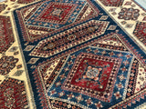 Pakistan Kazak Hand Knotted Wool 8x10