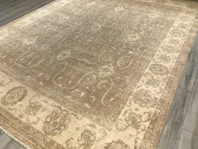Pakistan Ziegler Hand Knotted Wool 9x12