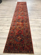 Pakistan Arean Hand Knotted Wool 3x14