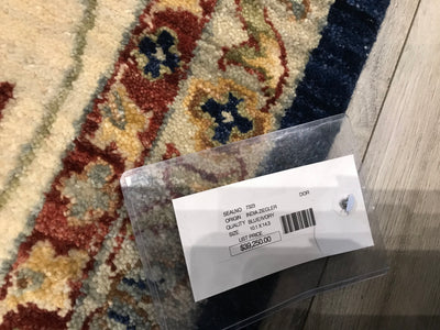 India Ziegler Hand Knotted Wool 10x14