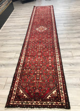 Persian Hamadan Hand knotted Wool 3x12