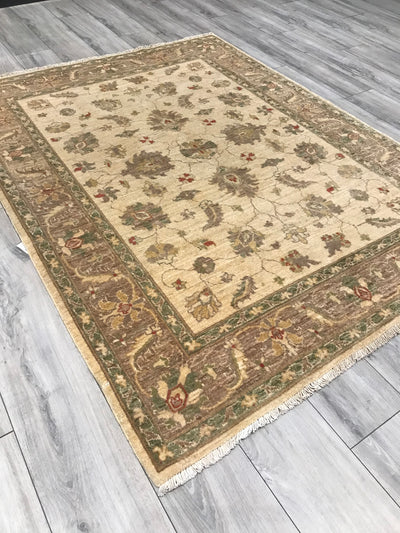 Pakistan Chobi Hand Knotted Wool 5x7