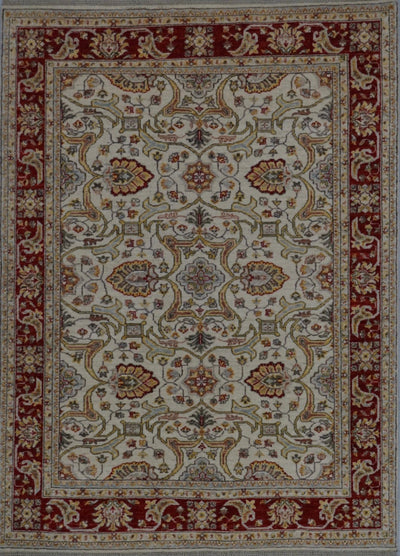 India Ziegler Hand Knotted Wool 4x6