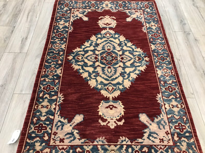 China Oushak Hand Knotted Wool 4x6