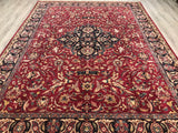India Fine Sarouq Hand knotted Wool 9X12