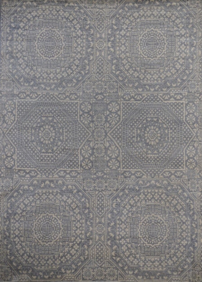 Pakistan Mamluk Hand Knotted Wool 9x12