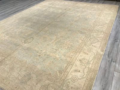 Pakistan Ziegler Hand Knotted Wool 9x12