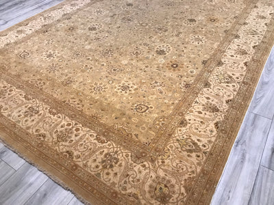 Pakistan Tabriz 18/18 V/D Hand Knotted Wool 9x12