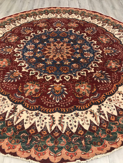 Pakistan Sultani Hand Knotted Wool 9x9