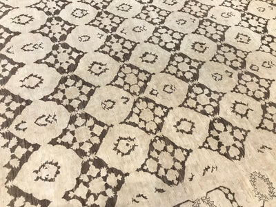 Pakistan Ziegler Hand Knotted Wool  9x12