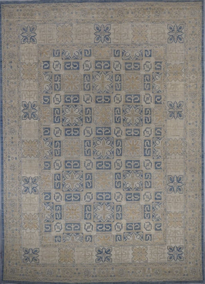 Pakistan Kotan Hand Knotted Wool 9x12