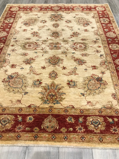 Pakistan Chobi Hand Knotted Wool 5x7