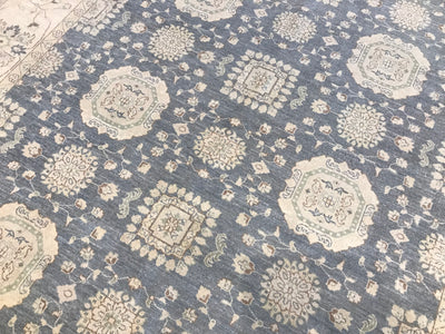 Pakistan Ziegler Hand Knotted Wool 9x12