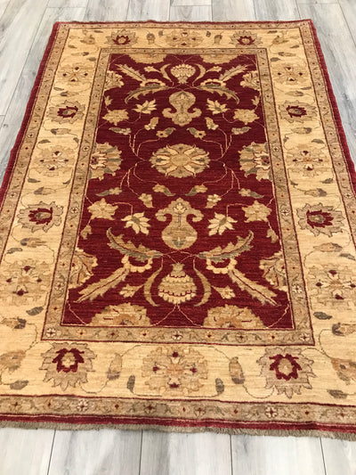 Pakistan Ziegler Hand Knotted Wool 4x6