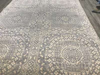 Pakistan Mamluk Hand Knotted Wool 9x12