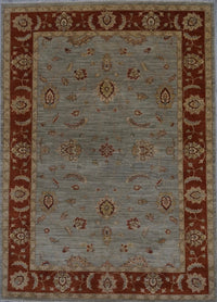India Ziegler Hand Knotted Wool 7x10