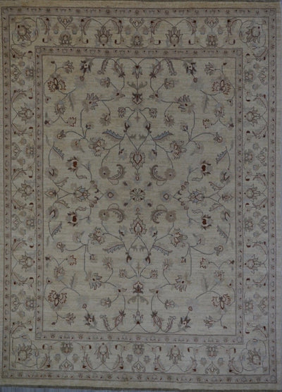 Pakistan Ziegler Hand Knotted Wool 8X10