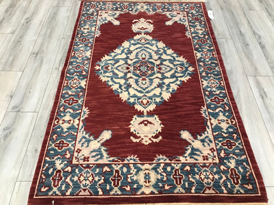 China Oushak Hand Knotted Wool 4x6