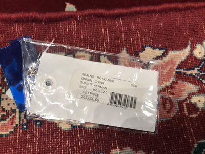 China Kerman Hand Knotted Wool 9x12