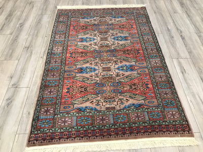Pakistan Bokhara Hand Knotted Wool 4x6