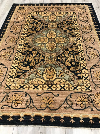 Pakistan Ziegler Hand Knotted Wool 5x7