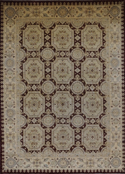 Pakistan Ziegler Hand Knotted Wool 8x12
