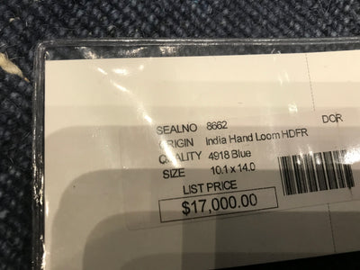 India Modern Hand Loom Wool 10x14