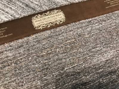 India Plain Hand Loom Wool  9x12