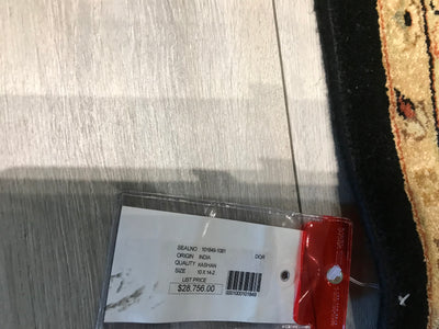 India Ziegler Kashan Hand Knotted Wool 10x14