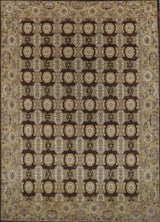 Pakistan Ziegler Hand Knotted Wool & Silk 9x11