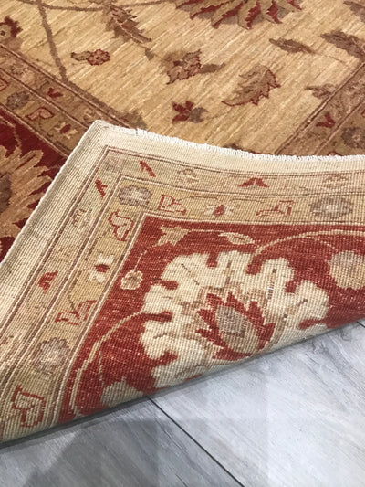 Pakistan Ziegler Hand Knotted Wool 8x10