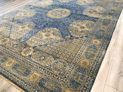 India Mamlouk Hand Knotted Wool 10x14