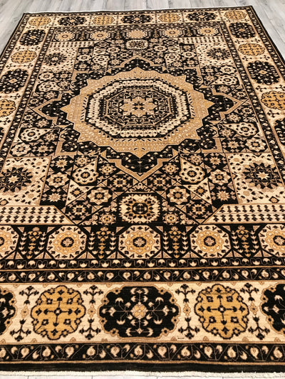 Pakistan Mamluk Hand Knotted Wool 7x10