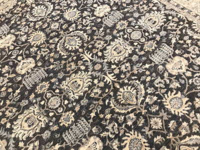 Pakistan Ziegler Hand Knotted  Wool 9x12