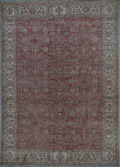 Turkish Sparta Semi Antique Hand Knotted Wool 6x9