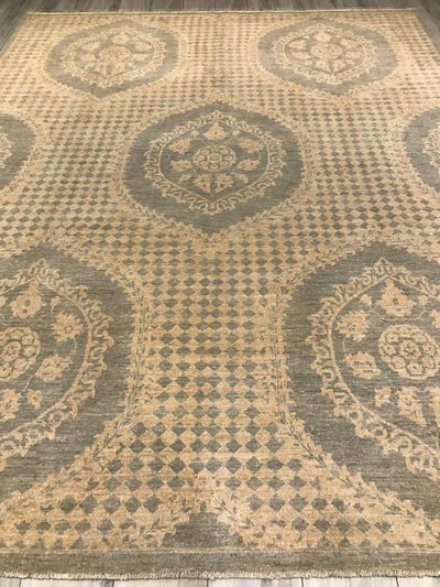 Pakistan Ziegler Hand Knotted Wool 8x10