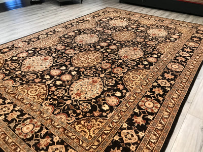 Pakistan Ziegler Hand Knotted Wool 10x14