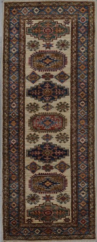 Pakistan Kazak Hand Knotted Wool 2x6