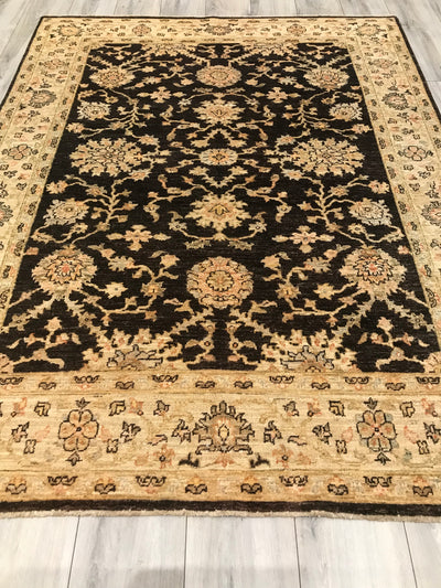 Pakistan Ziegler Hand Knotted Wool 5x7