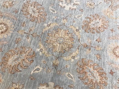 Pakistan Ziegler Hand Knotted Wool 9x13